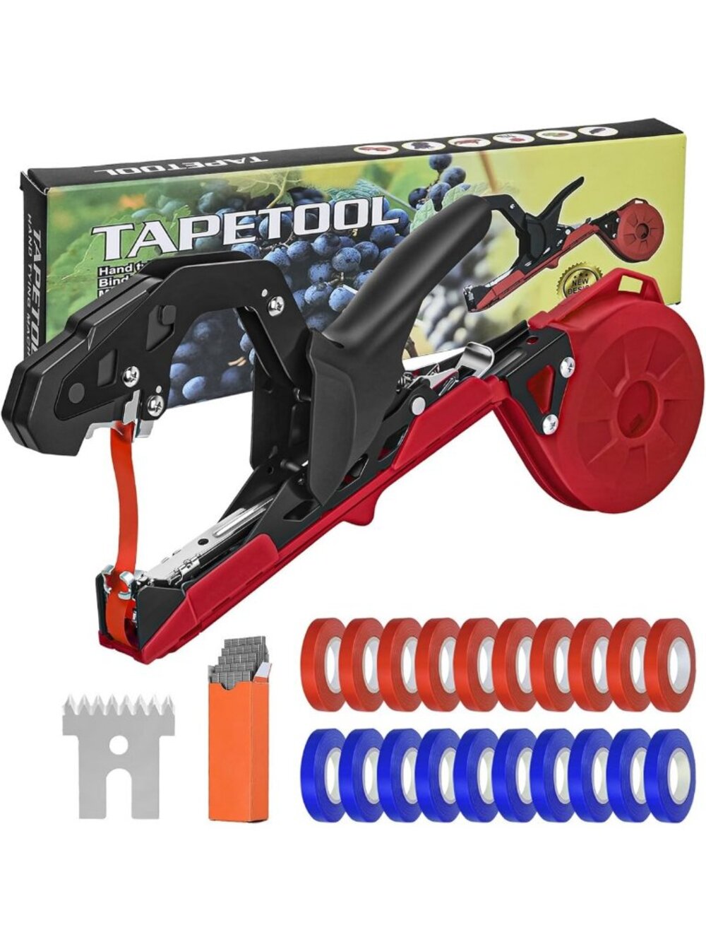 Upgraded Plant Tying Machine Gun to Tie Up Vine Tomatoes and Grapes Quickly